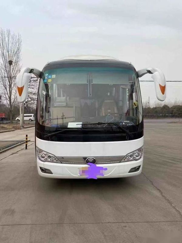 Gelassene steuernde einzelne Tür-Airbag-Fahrgestelle Luxus-Promi setzen verwendeten Passagier, den Bus Sitze der Yutong-Bus-Marken-ZK6908 38 benutzte