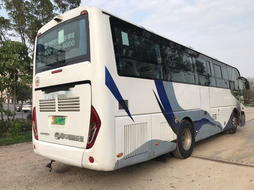Öl-elektrischer hybrider Doppeltüren-Ledersitz benutzter Zug Bus Zhongtong LCK6101 47Seats Elektro-Mobil WP-Maschinen-155kw