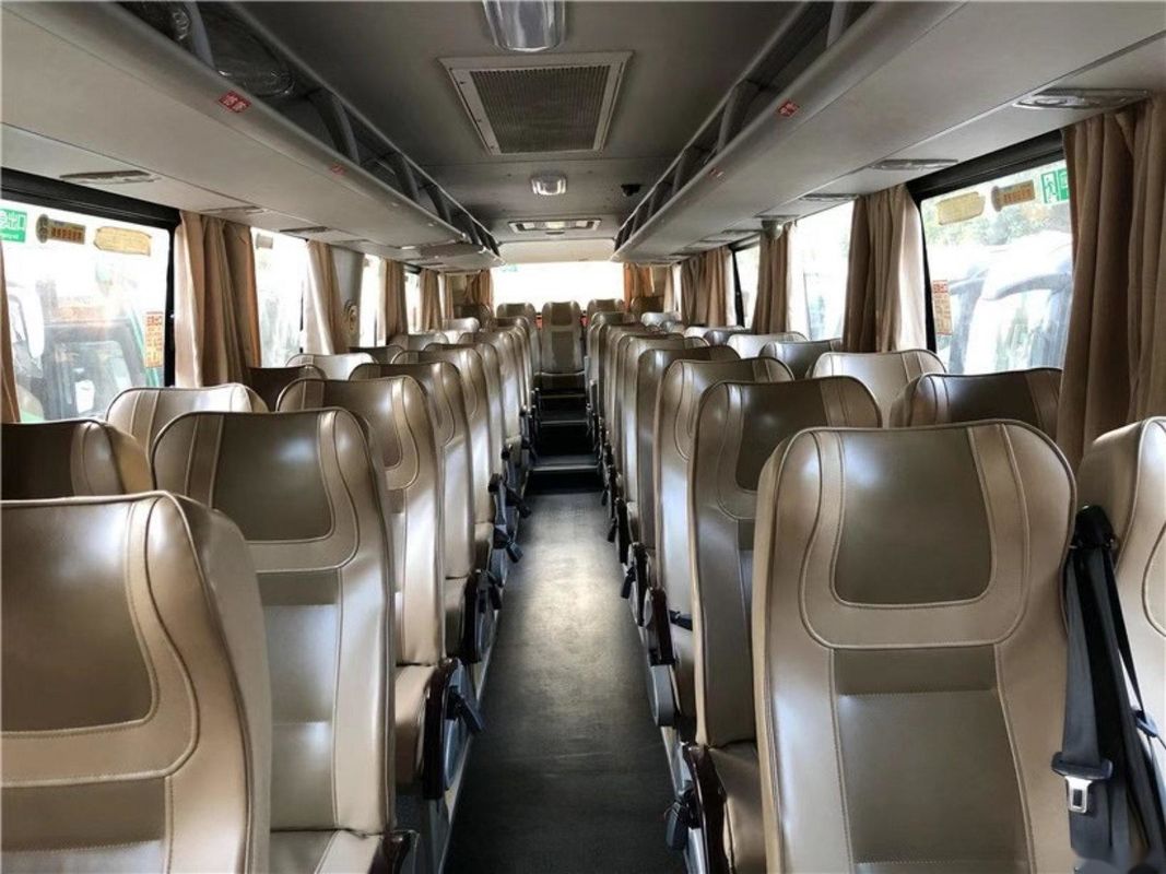 Yuchai-Maschine Promi setzt verwendeten Trainer-Double Doors Airbag-Fahrgestelle-Passagier, den Bus goldene Sitze Dragon Buss XML6112 48 benutzte