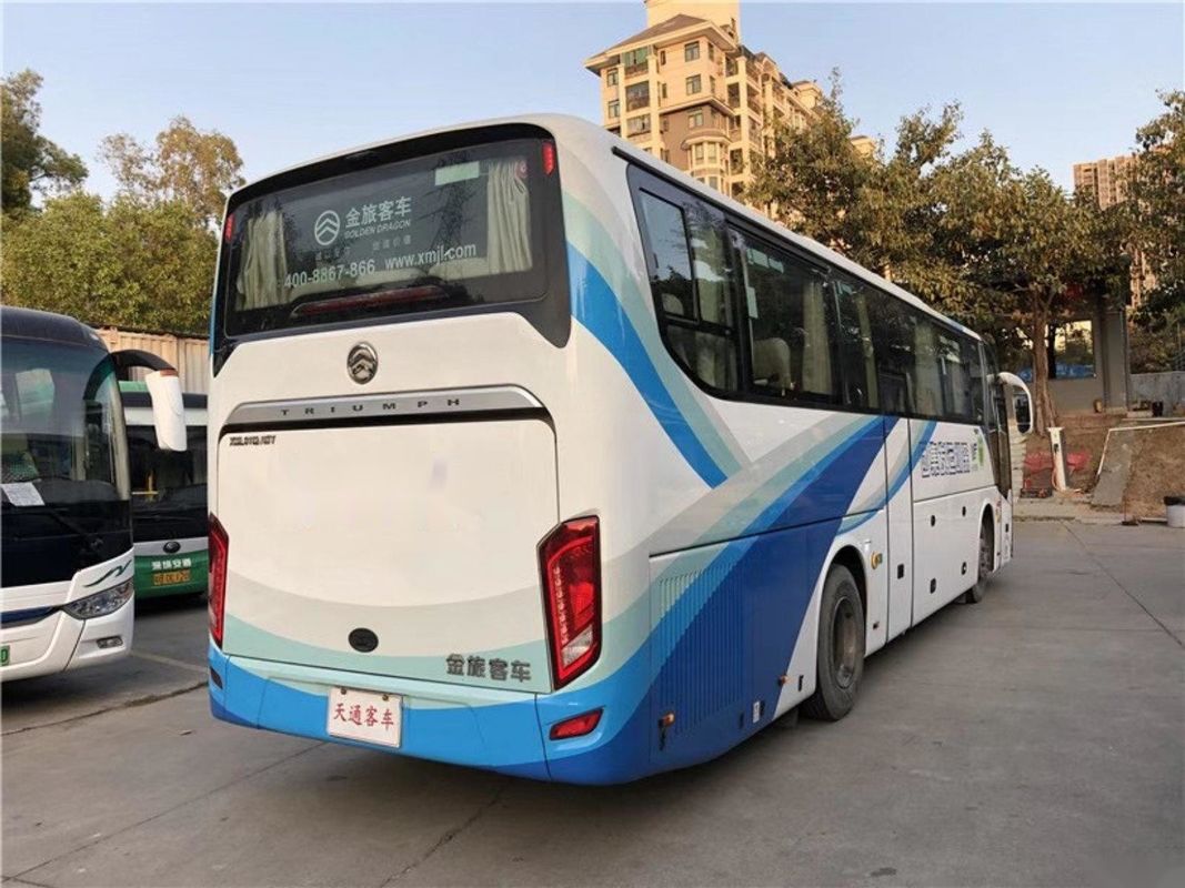 Yuchai-Maschine Promi setzt verwendeten Trainer-Double Doors Airbag-Fahrgestelle-Passagier, den Bus goldene Sitze Dragon Buss XML6112 48 benutzte