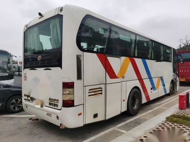 Heckmotor-Bus benutzte Passagier-Bus-Airbag-Fahrgestelle-linke Steuerungsledersitze WP 199kw Sitze YOUNGMAN JNP6108 39