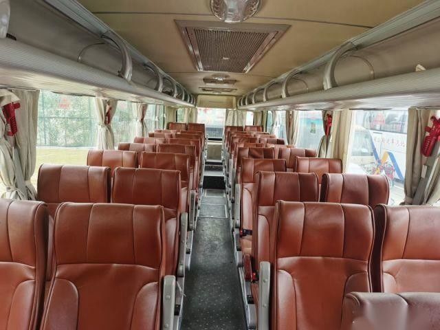 Heckmotor-Bus benutzte Passagier-Bus-Airbag-Fahrgestelle-linke Steuerungsledersitze WP 199kw Sitze YOUNGMAN JNP6108 39