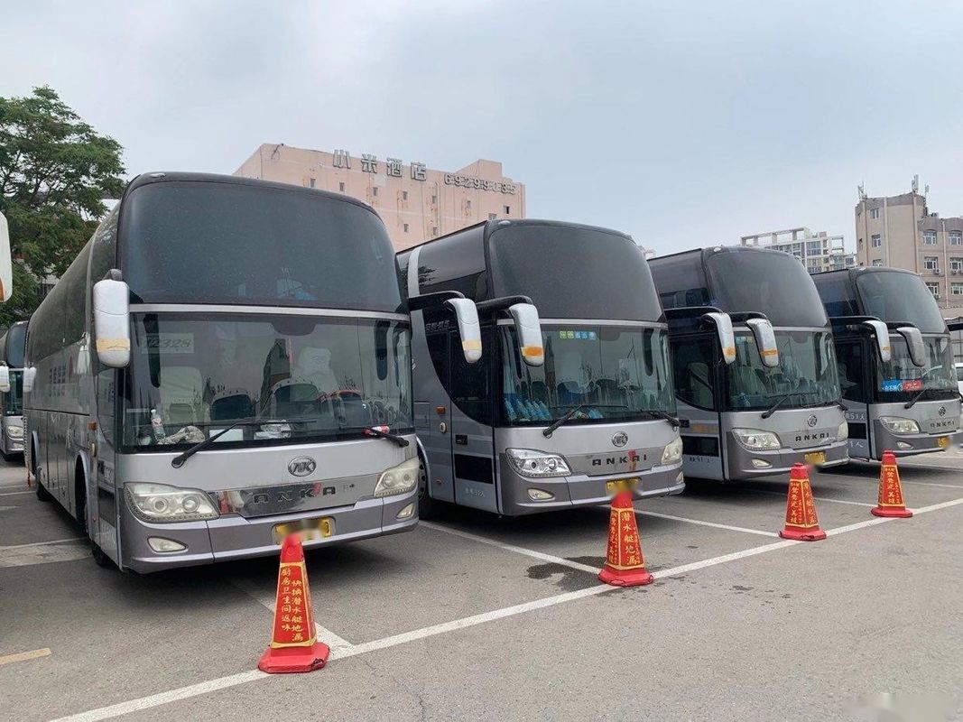 Benutzte Sitze Trainer-Bus Ankais HFF6120 51 benutzten Akt-Verpackung Passagier-Bus Yuchai-Maschinen-228kw