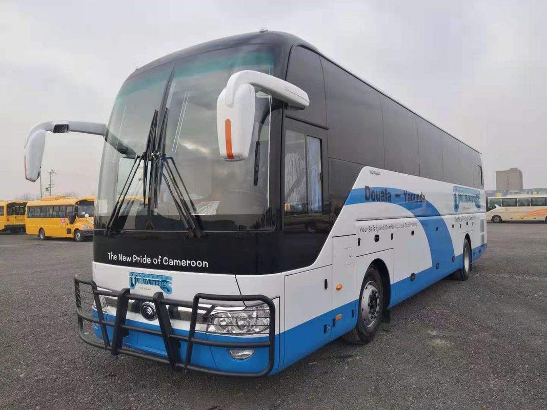 Nagelneuer Yutong-Bus ZK6122H9 mit der 55 Sitzweißen Farbe im Förderungs-Heckmotor