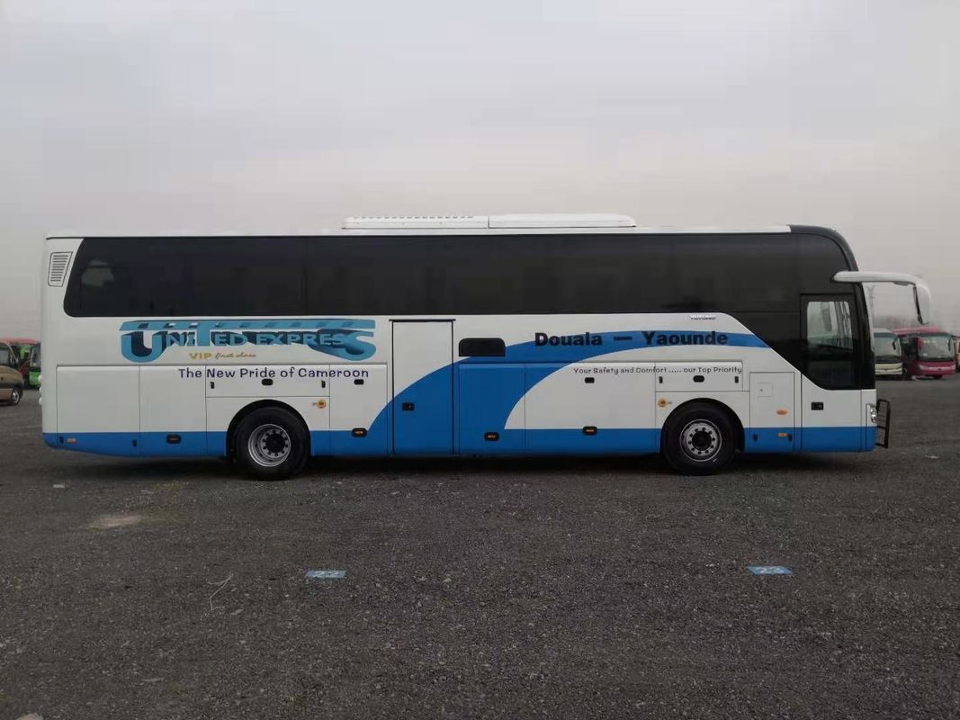 Nagelneuer Yutong-Bus ZK6122H9 mit der 55 Sitzweißen Farbe im Förderungs-Heckmotor