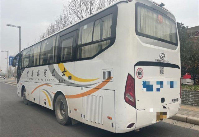 Sitze 220Hp 39 benutzten höherer Bus-2016-jährigen 2. Handzug Bus With Euro IV Diesel und Wechselstrom