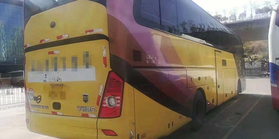 Verwendetes Yutong transportiert Promi ZK6122 47 Sitze mit Toiletten-Doppeltüren Weichai-Maschine 247kw