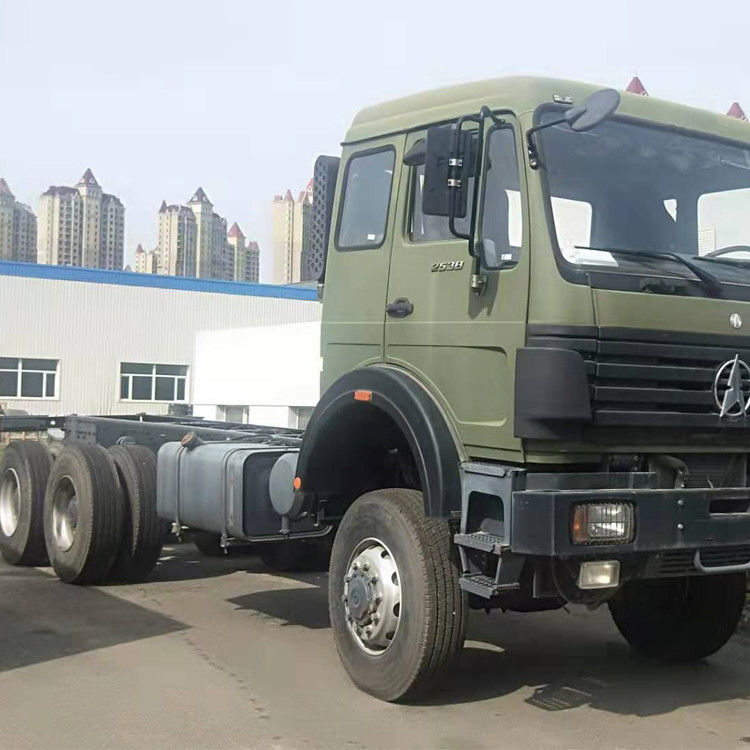 Beiben fahren ganz 6 Rad-Off Road-LKW-Fahrgestelle 420HP für schlechte Straße