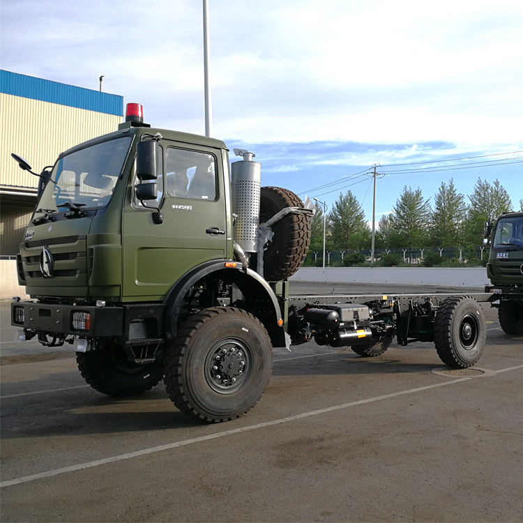 Beiben fahren ganz 6 Rad-Off Road-LKW-Fahrgestelle 420HP für schlechte Straße