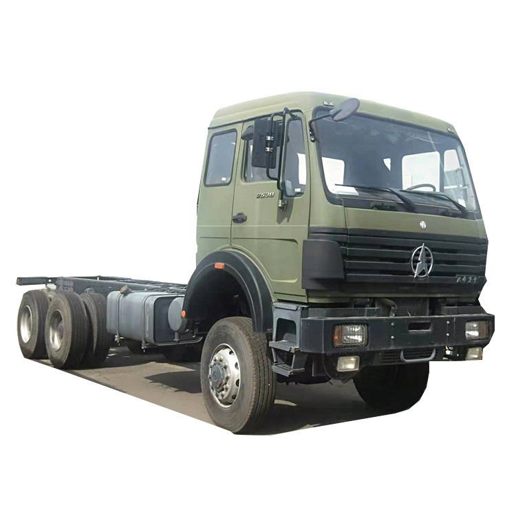 Beiben fahren ganz 6 Rad-Off Road-LKW-Fahrgestelle 420HP für schlechte Straße