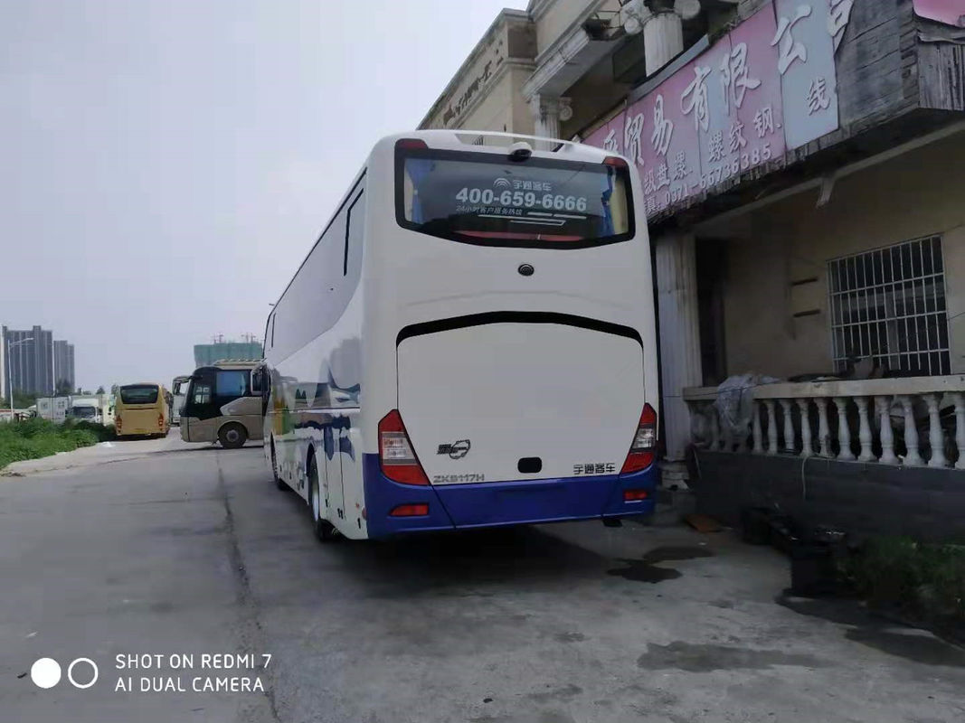53 Sitze benutzter Trainer-Bus Yutong ZK6117 Bus benutzter 2012-jähriger Dieselmotor KEIN Unfall