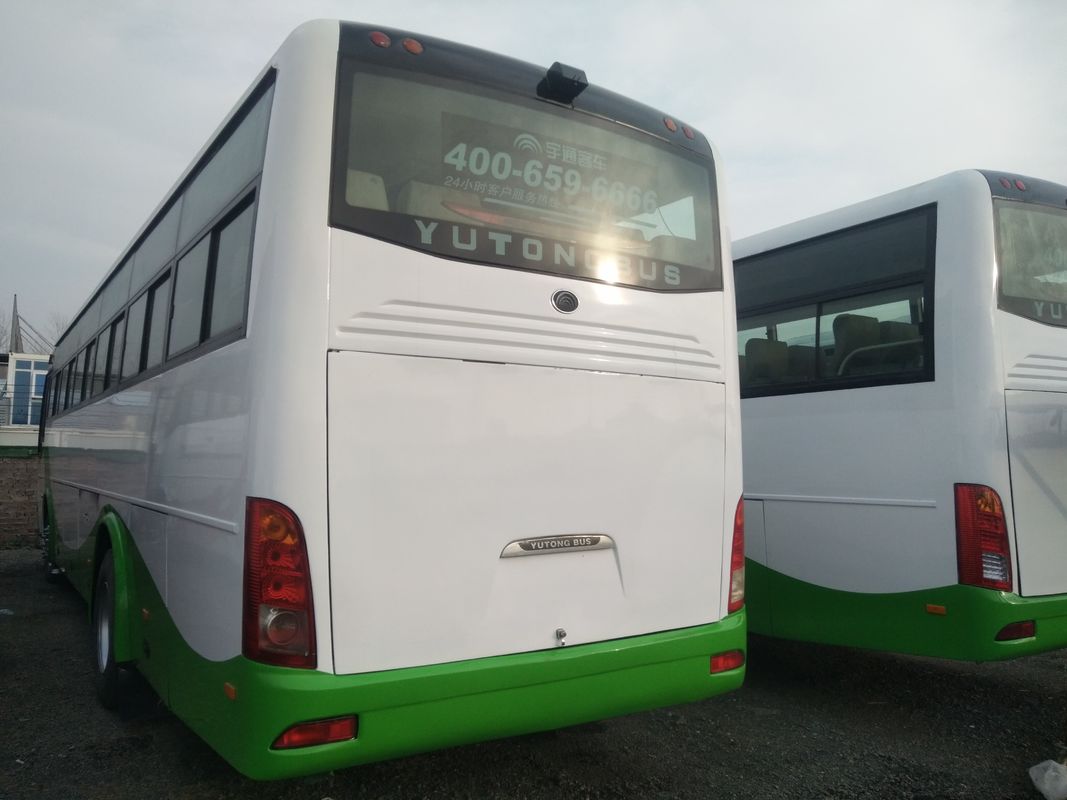 Verwendetes Yutong transportiert Stahlfahrgestelle Front Engine Bus, den 53 Sitze Reisebus-Zug Bus For Congo benutzten