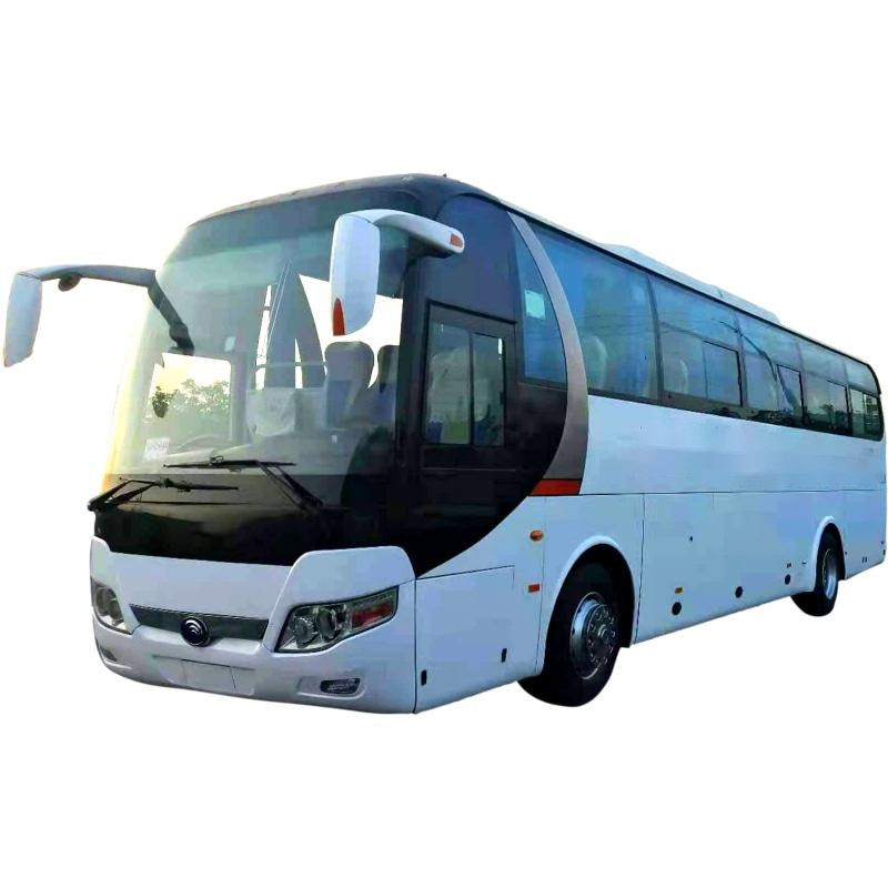 Benutzte Sitze Yutong-Bus-ZK6110 51 benutzten Reisebus-Stahlfahrgestelle-linke Lenkdoppeltüren