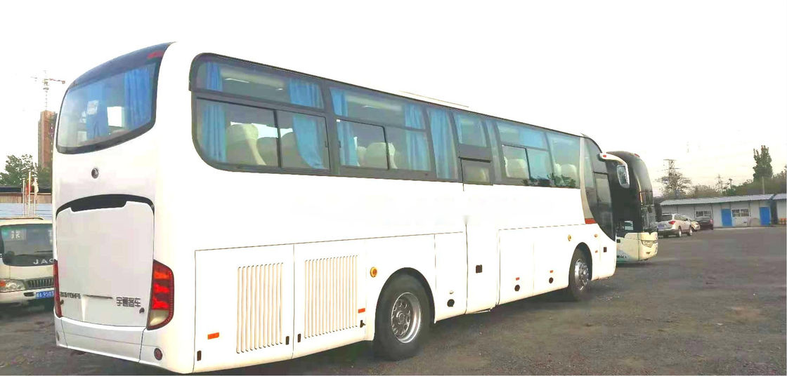 Benutzte Sitze Yutong-Bus-ZK6110 51 benutzten Reisebus-Stahlfahrgestelle-linke Lenkdoppeltüren