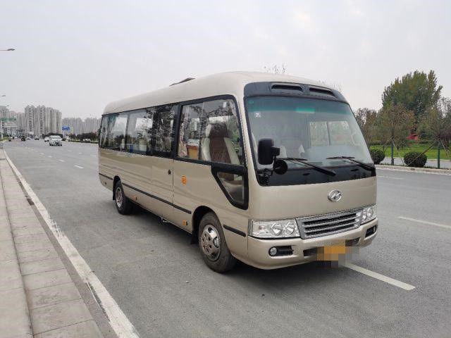 2015-jährige 10 Sitze benutzten höheren Küstenmotorschiff-Bus, verwendeten Mini Bus Coaster Bus 86kw mit Luxussitzen für Geschäft