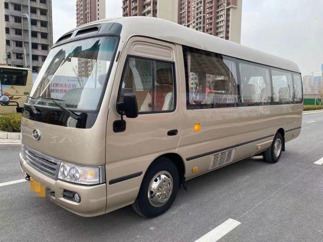 2015-jährige 10 Sitze benutzten höheren Küstenmotorschiff-Bus, verwendeten Mini Bus Coaster Bus 86kw mit Luxussitzen für Geschäft