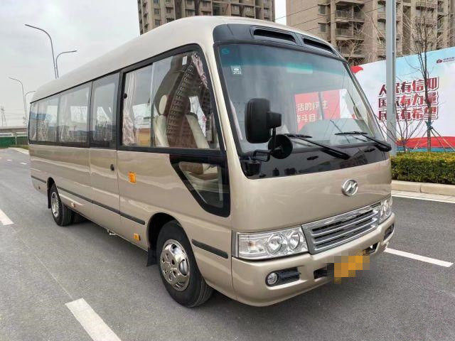 2015-jährige 10 Sitze benutzten höheren Küstenmotorschiff-Bus, verwendeten Mini Bus Coaster Bus 86kw mit Luxussitzen für Geschäft