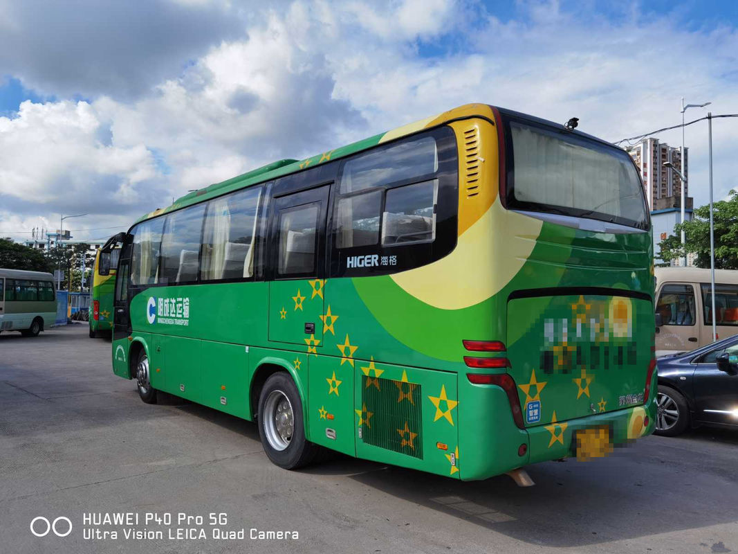 2014-jähriger höherer KLQ6896 Trainer Bus 39 Sitze benutzte Bus Dieselmotor 162kw kein Bus des Unfall-LHD