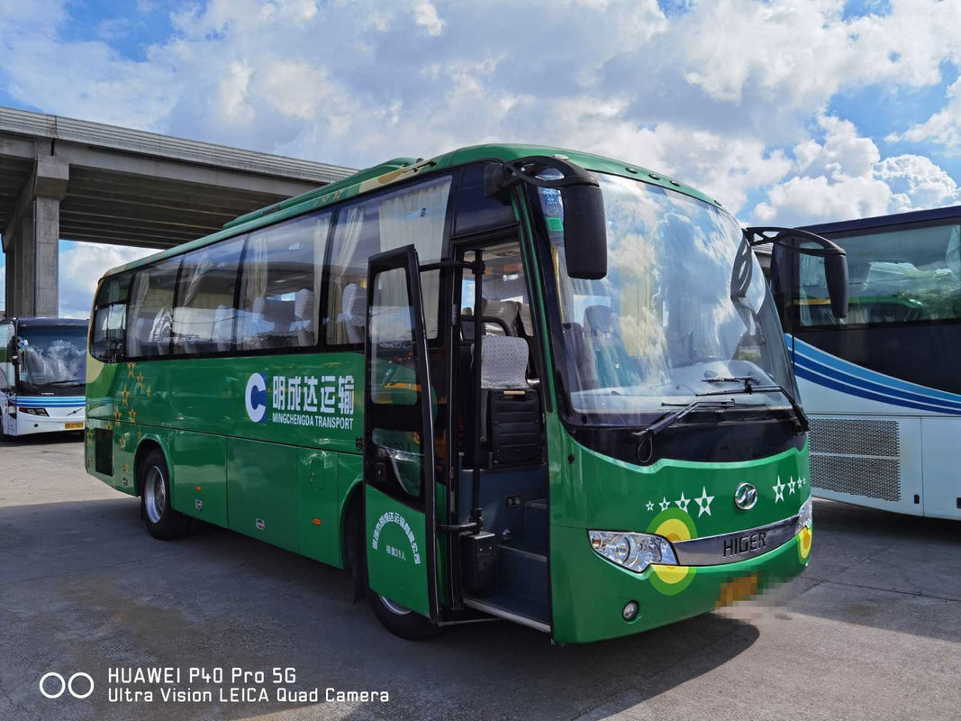 2014-jähriger höherer KLQ6896 Trainer Bus 39 Sitze benutzte Bus Dieselmotor 162kw kein Bus des Unfall-LHD