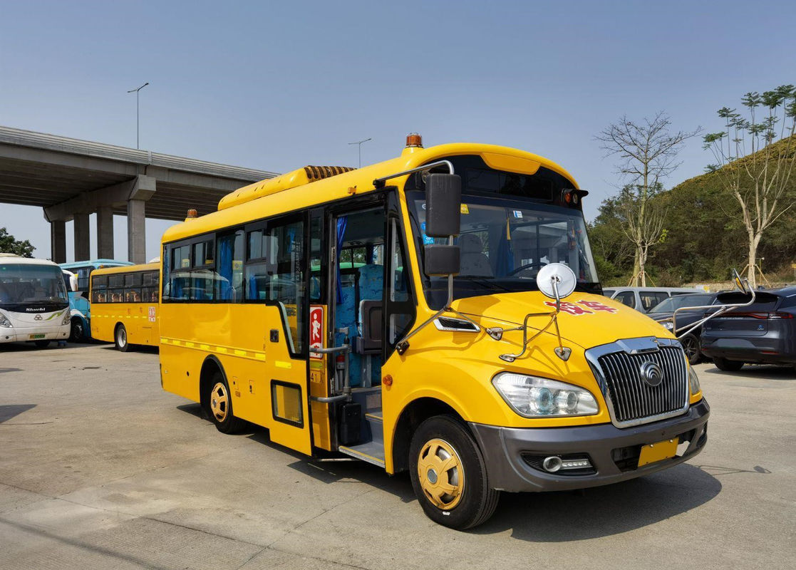 41 Sitze 2014-jähriges verwendetes Yutong transportiert ZK6729D Fahrer Steering No Accident des Dieselmotor-verwendeten Schulbus-LHD