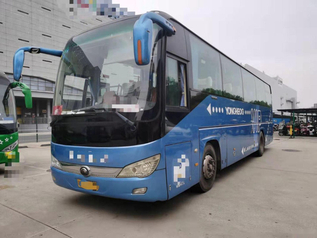 Benutzte des Yutong-Bus-Zk6119 47 Maschinen-Doppeltüren Sitzairbag-Fahrgestelle-Euro-IV Yuchai verließen Hand-Antrieb benutzten Reisebus
