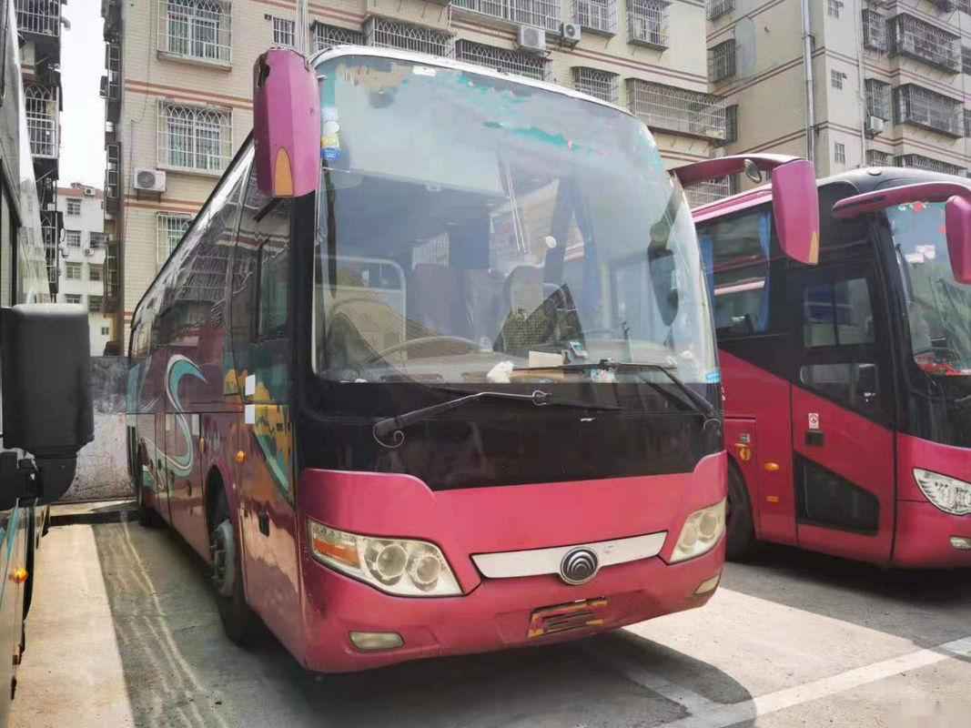 Benutzte des Reisebus Yutong-Modell-ZK6110 47 Akt-Verpackungs-links-Steuerung Sitzdoppeltüren Yuchai-Maschinen-Euro-III
