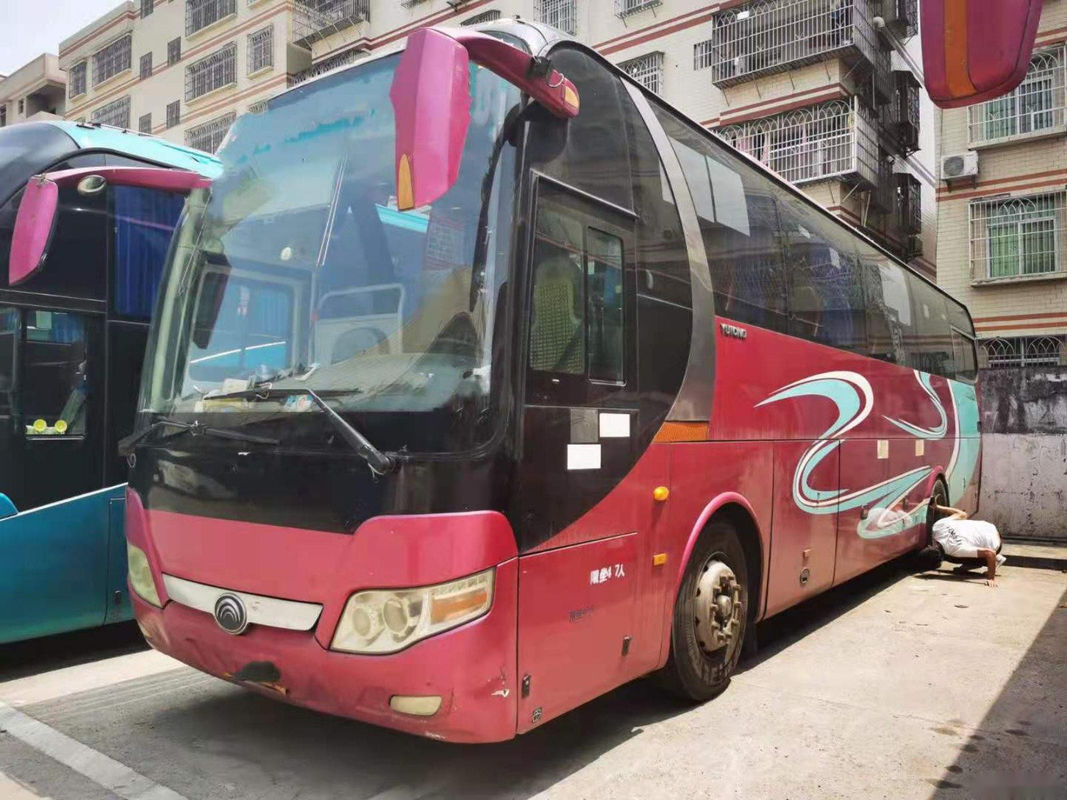 Benutzte des Reisebus Yutong-Modell-ZK6110 47 Akt-Verpackungs-links-Steuerung Sitzdoppeltüren Yuchai-Maschinen-Euro-III