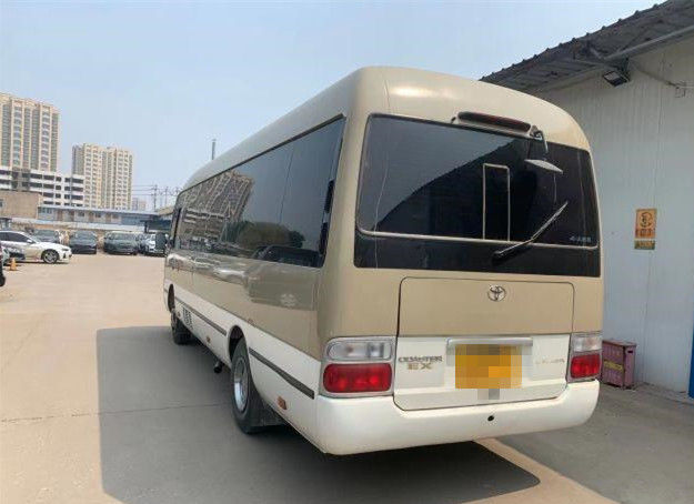 Verwendete 20 Sitze benutzter Küstenmotorschiff-Bus Mini Bus Toyota Coaster Bus mit 2007-jähriger linker Handsteuerung des Benzinmotor-2TR