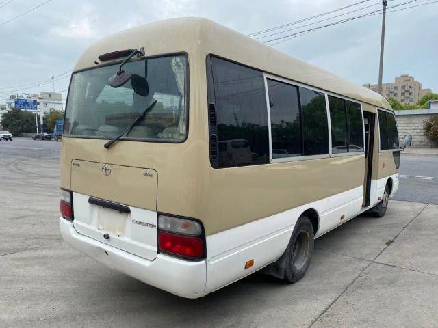 2011-jähriger 18 Sitze benutzter Küstenmotorschiff-Bus, LHD verwendete Mini Bus Toyota Coaster Bus mit 2TR Benzinmotor, linke Steuerung