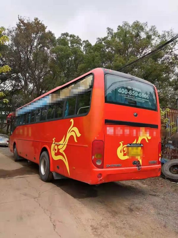 44 Sitze benutzte Trainer-Bus Yutong ZK6102D Bus benutzte 2014-jährige Dieselmotoren des Frontmotor-Lenk LHD
