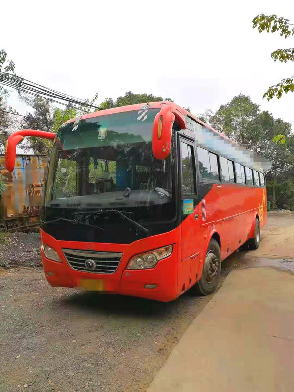 44 Sitze benutzte Trainer-Bus Yutong ZK6102D Bus benutzte 2014-jährige Dieselmotoren des Frontmotor-Lenk LHD