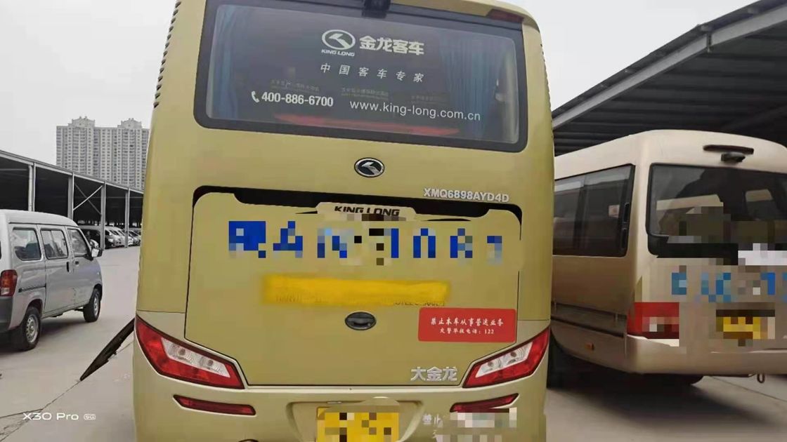 Erneuern Sie 2013-jährigen verwendeten König langen XMQ6898 Trainer Bus, das 39 Sitze Bus Dieselmotor kein Bus des Unfall-LHD benutzten