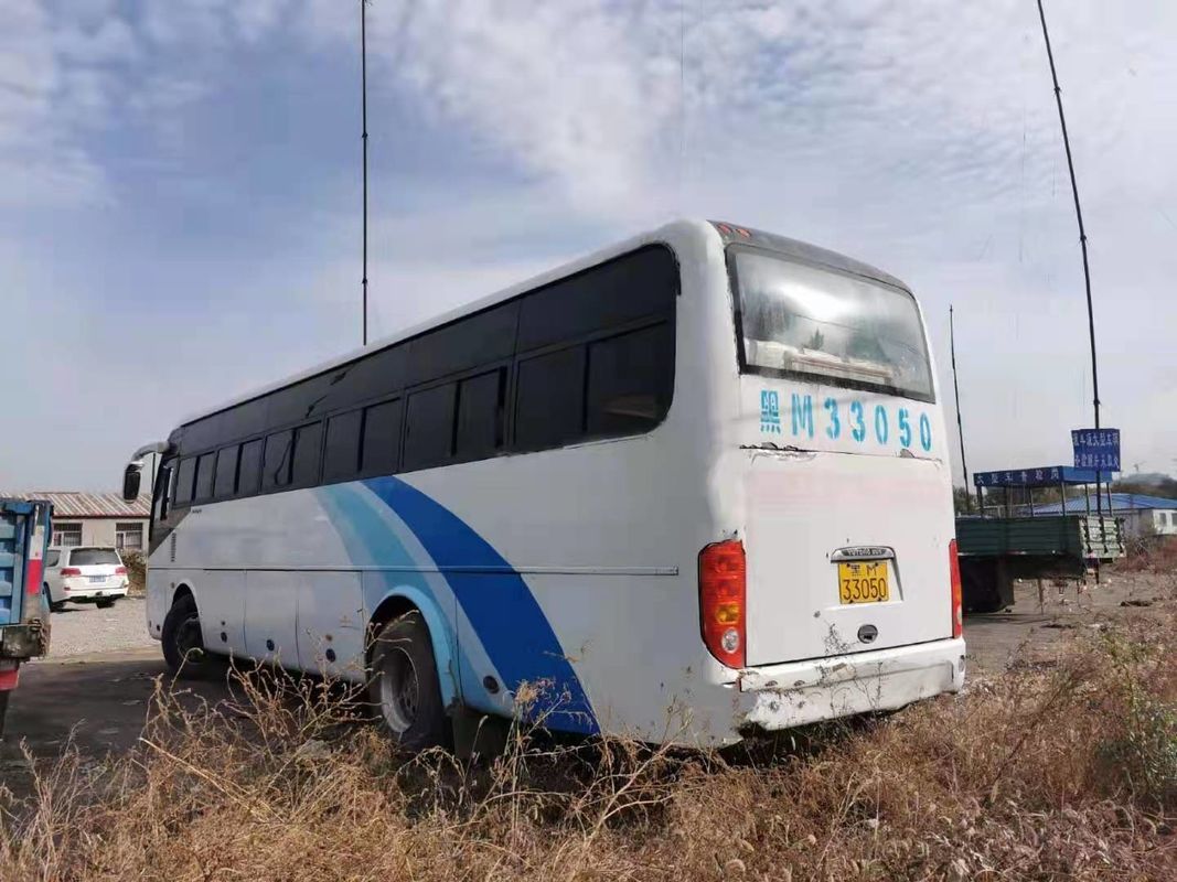 49 Sitze benutzte Yutong ZK6102D Bus benutzte 2011-jährige Front Engine Steering LHD Dieselmotoren Trainer-Bus