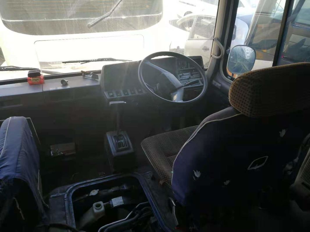 Rechter Antrieb benutzte niedrige Maschine des Küstenmotorschiff-Bus-Toyota-Marken-23/29seats Kilometer-1hz