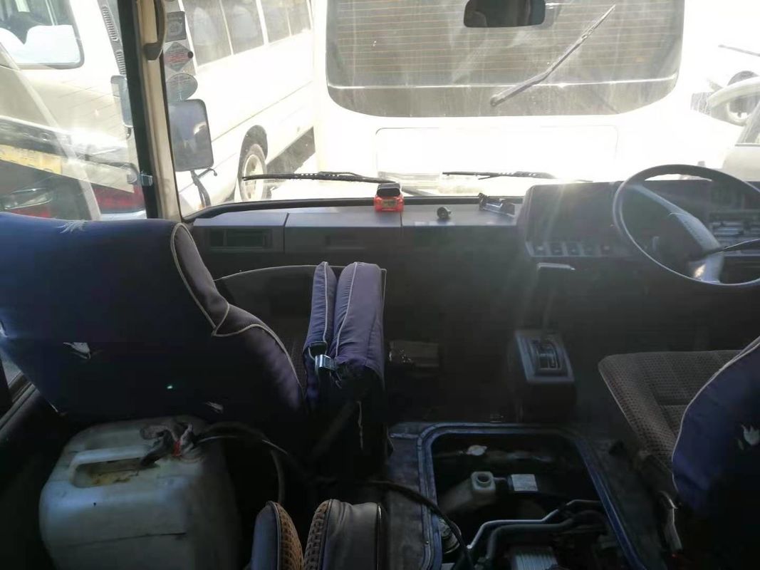 Rechter Antrieb benutzte niedrige Maschine des Küstenmotorschiff-Bus-Toyota-Marken-23/29seats Kilometer-1hz