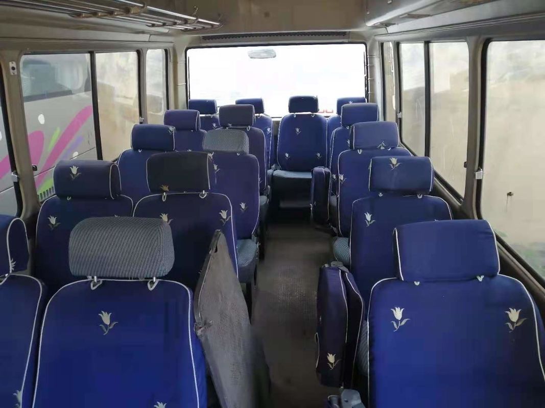 Rechter Antrieb benutzte niedrige Maschine des Küstenmotorschiff-Bus-Toyota-Marken-23/29seats Kilometer-1hz