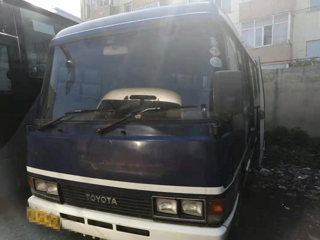 2010-jähriger 20 Sitze benutzter Küstenmotorschiff-Bus, Toyota-Küstenmotorschiff-Bus RHD verwendete Mini Bus With Diesel Engine, linke Steuerung