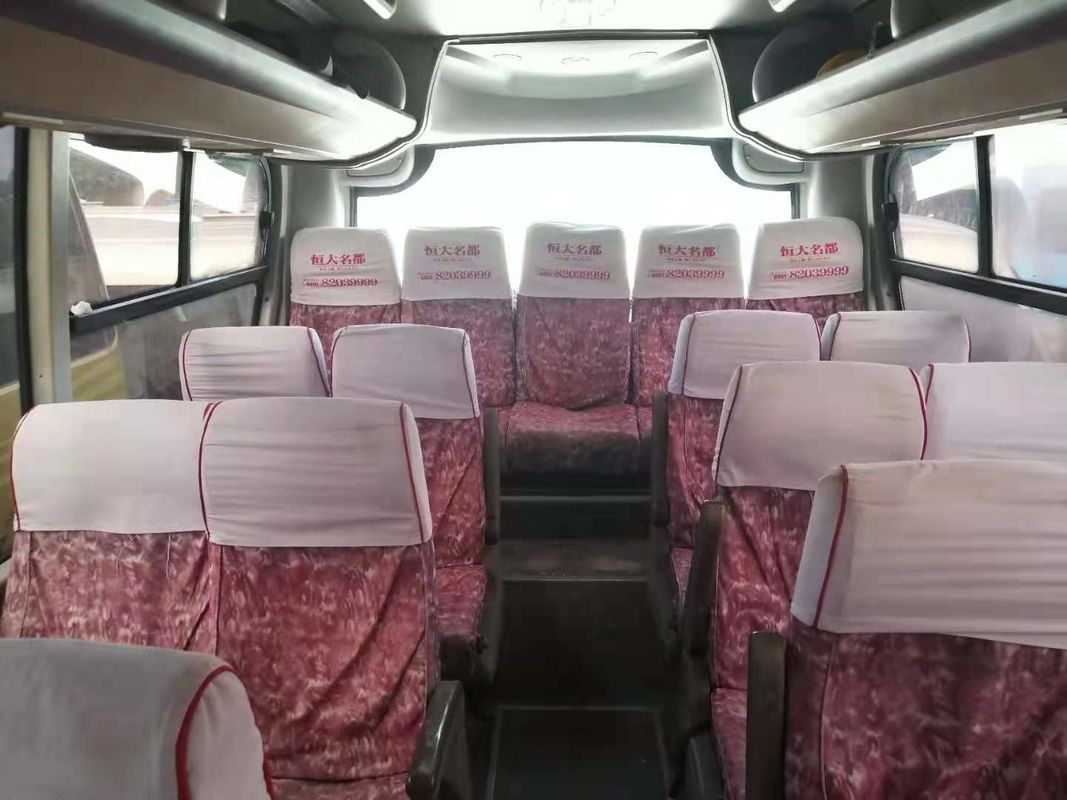 Verwendeter niedriger Kilometer der Kinglong-Bus-XMQ6900 Doppeltüren-39seats steuernde Stahlfahrgestelle gelassen