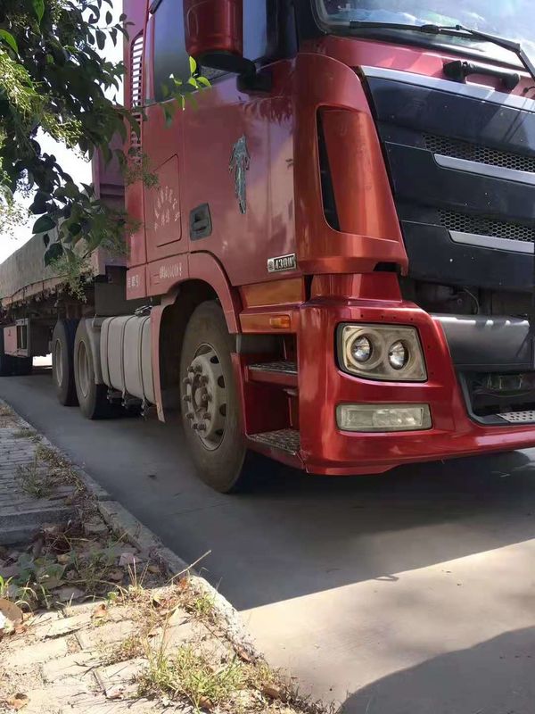 Benutzte Chinas Foton AumanTractor des LKW-430HP zweite Hand Anhänger-Traktor-50 der Tonnen-6X4 des Jahr-2015