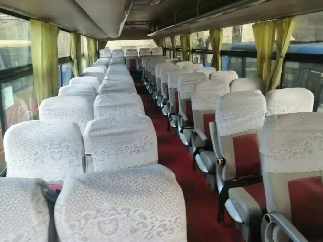 54 Diesel-Front Engine LHD Fahrer Steering No Accident Sitz- 2010-jähriger verwendeter Yutong-Bus-ZK6112D
