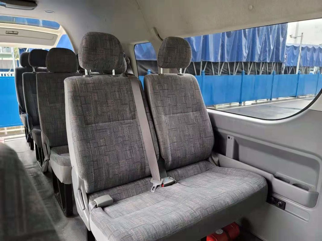 Das 2012-jährige 13 Sitzbenzin Toyota Hiace benutzte hohes Dach Mini Bus With Luxury Seats für Geschäft