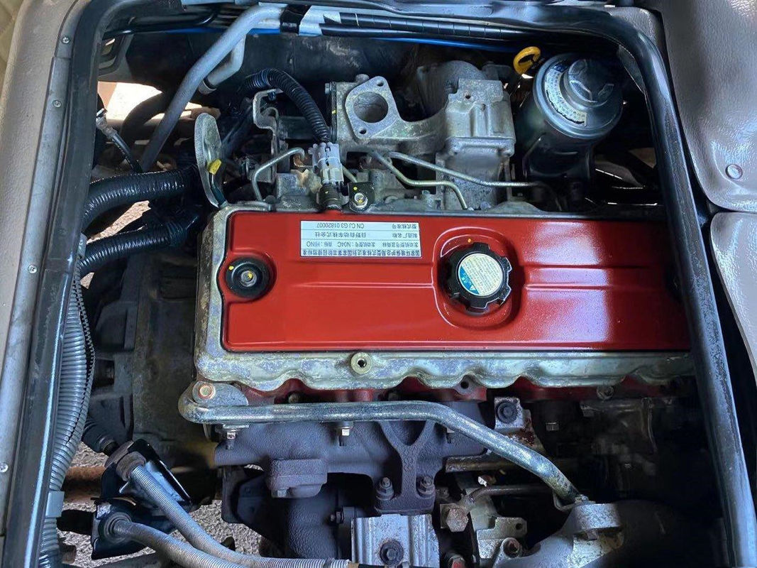 Benutzte des Toyota-Küstenmotorschiff-Bus-23 Promi-Sitze Kilometer des Dieselmotors Sitzdes euro-III niedrige