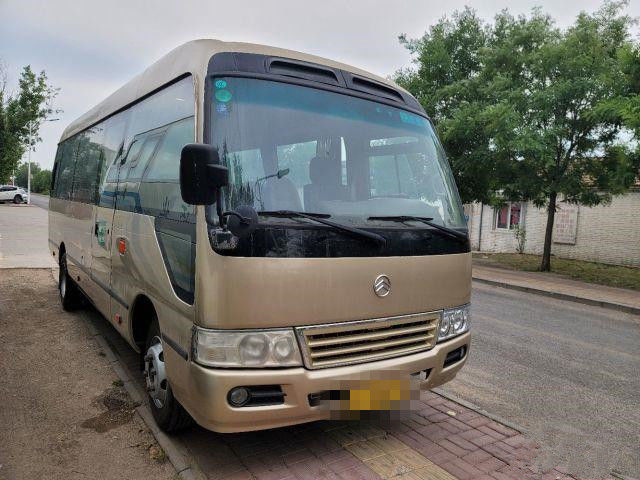 2015-jährige 22 Sitze verwendeten goldenes Dragon Coaster Bus, verwendeten Mini Bus Coaster Bus 86kw mit Luxussitzen