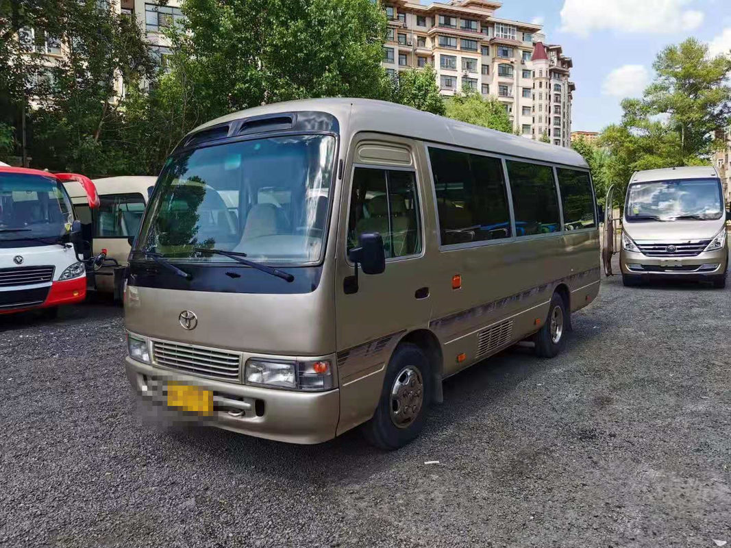 Verwendete 23 Sitze benutzter Küstenmotorschiff-Bus Mini Bus Toyota Coaster Bus mit 2012-jähriger linker Handsteuerung des Benzinmotor-3RZ