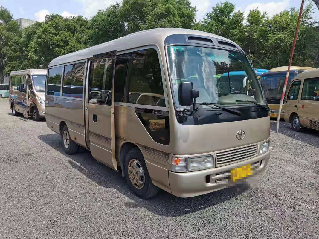 Verwendete 23 Sitze benutzter Küstenmotorschiff-Bus Mini Bus Toyota Coaster Bus mit 2012-jähriger linker Handsteuerung des Benzinmotor-3RZ