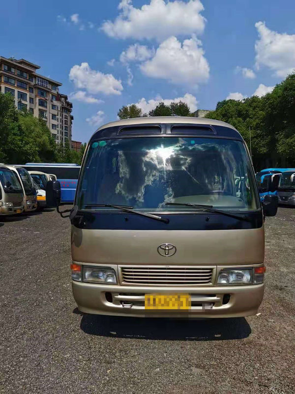 Verwendete 23 Sitze benutzter Küstenmotorschiff-Bus Mini Bus Toyota Coaster Bus mit 2012-jähriger linker Handsteuerung des Benzinmotor-3RZ