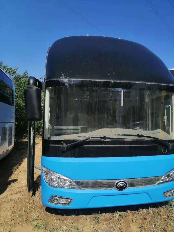 54 Sitze benutzter Trainer-Bus Yutong ZK6127 Bus benutzter 2014-jähriger Dieselmotor in gutem Zustand