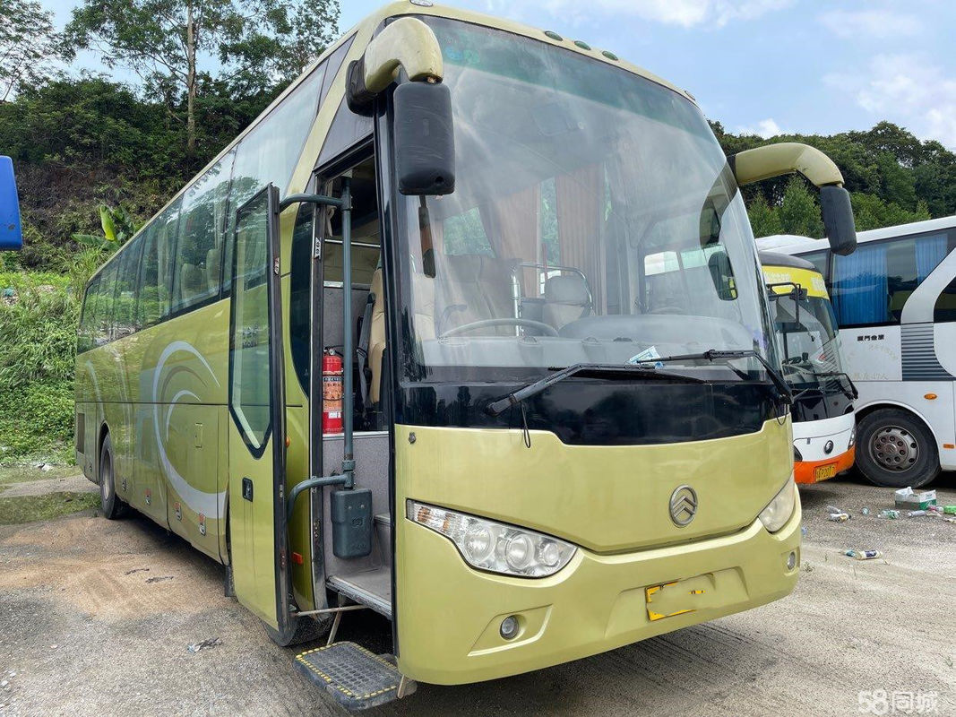 Goldenes Dragon Used Coach Bus 47 Sitz-Hino J08E einzelne Türen des Maschinen-Stahlfahrgestelle-Euro-III