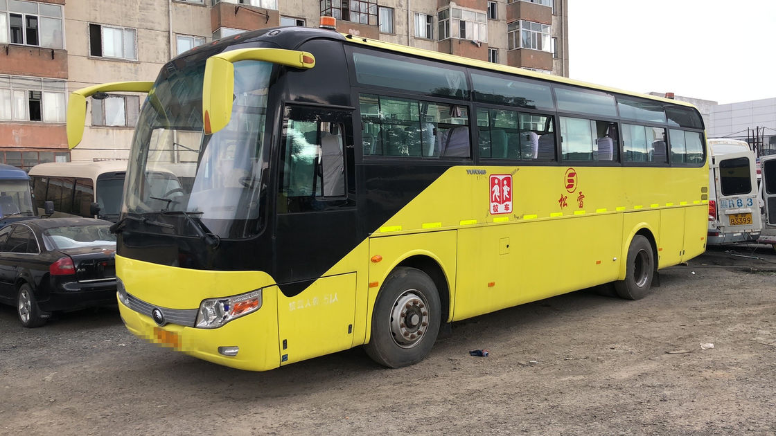 51 Sitze verwendeter verwendeter Trainer Bus 2012-jähriges 100km/H Yutong ZK6107 Bus LHD steuernd KEIN Unfall