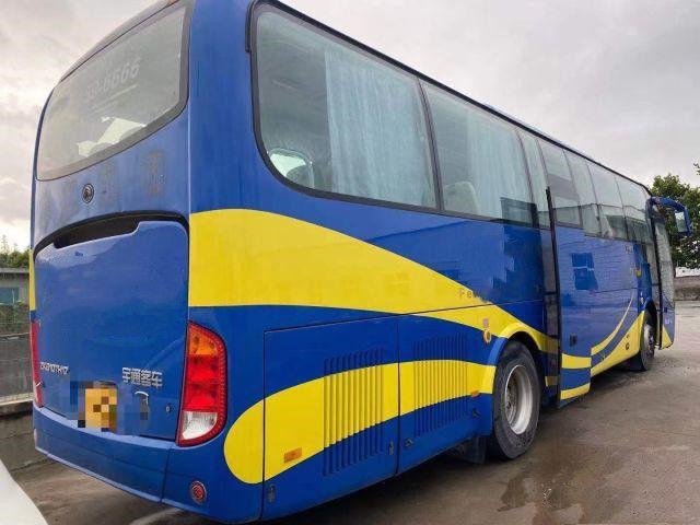 Doppeltüren-Dieselheckmotor Yuchai-Euro-IV benutzter Passagier Yutong-Bus des Yutong-Marken-an zweiter Stelle Handbus-54seats